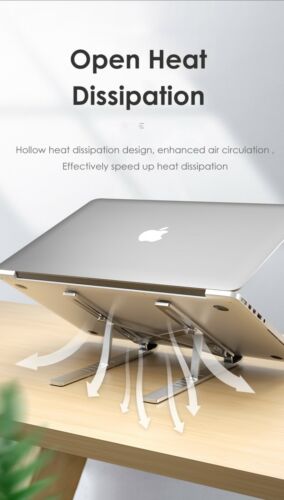 MacBook Pro Portable Stand With 6 Adjustable Angle | Eye and Back Saver - Afbeelding 1 van 12