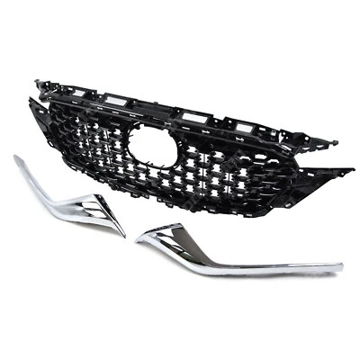 FOR 2022 2023 Mazda CX5 CX-5 Front Upper Grille With Chrome Trim