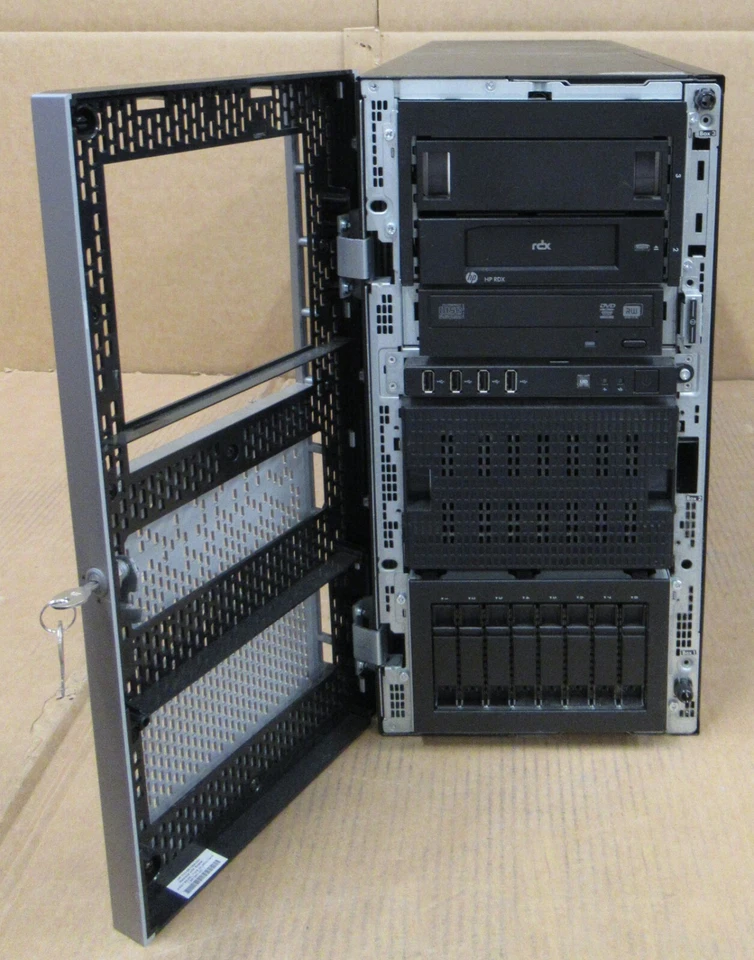 HP ProLiant ML350p Gen8 6C E5-2630v2 2.6GHz 8GB Ram 8x 2.5" Bay RDX Tower Server - Image 3 of 4