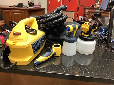 Wagner Flexio 4000 Stationary HVLP Paint Sprayer - Yellow 104189-1 ARL