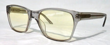 NEW Moodvision MV06 Glasses Gray frame, Yellow Lenses Optimism, Creativity Confi