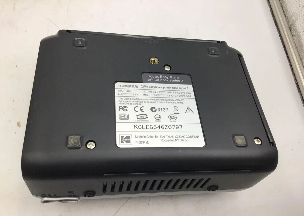 Kodak EasyShare Printer Dock Series 3 Photo Printer & paper & ink