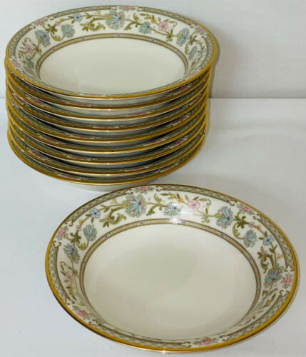 Set Of 3 Vintage Noritake DUETTO 6610 Japan 5.5” Fruit Dessert