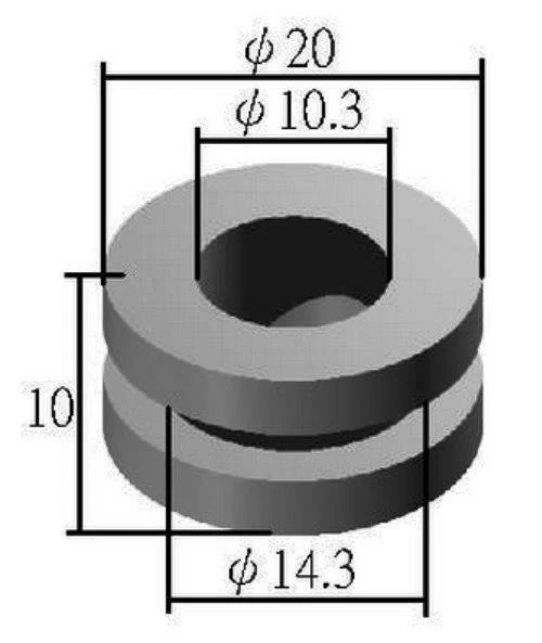 1 ojal de goma para carenados de motocicleta Yamaha Honda Kawasaki Suzuki Foto 2 de 2