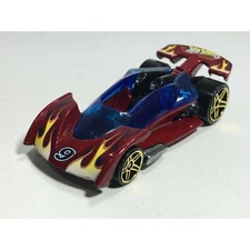 Hot Wheels Open Road-ster Red Metallic 2005 HW Track Aces Series Malaysia Loose