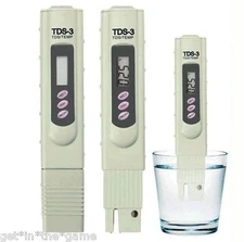 TDS-3 Meter Temp PPM Digital LCD Tester Tap Water Quality Filter Purity 0-9990 