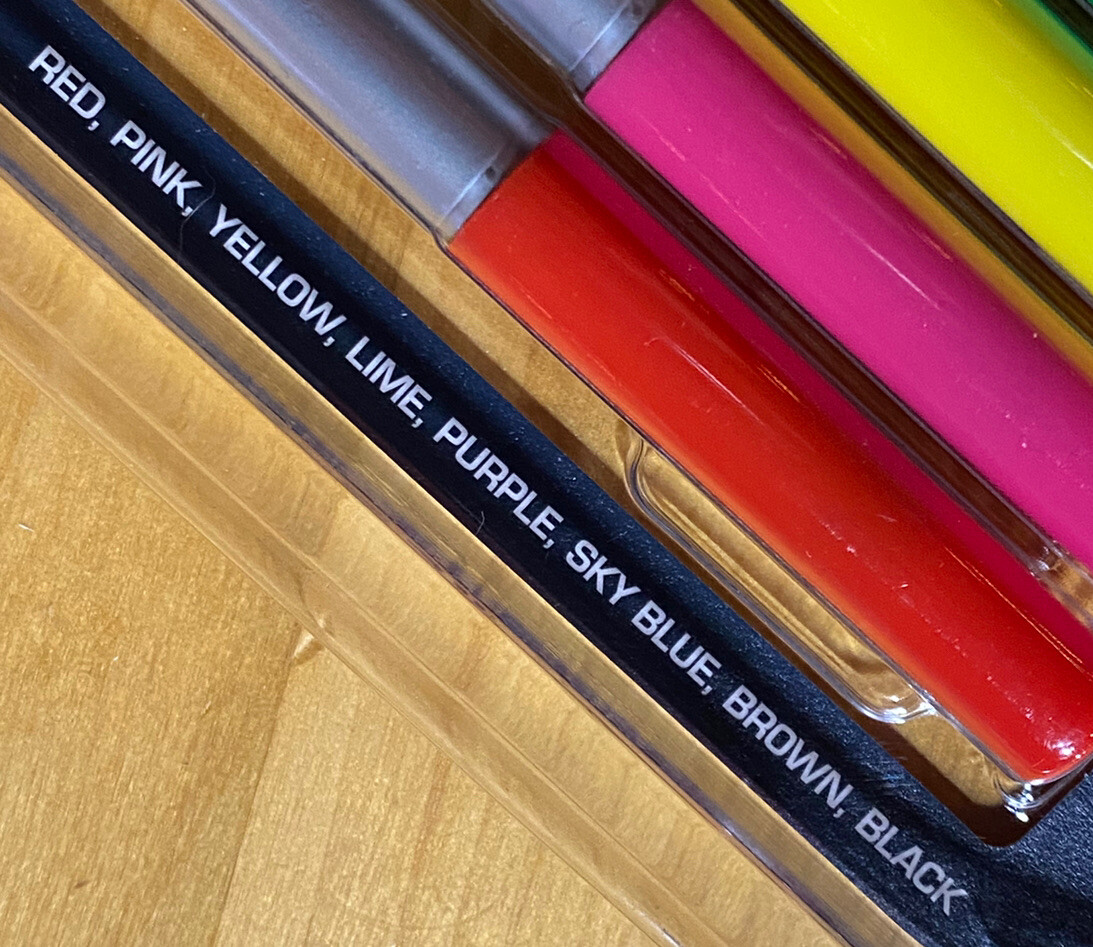 TUL Fine Liner FeltTip Pens Ultra Fine Point 0.4 mm Assorted Ink