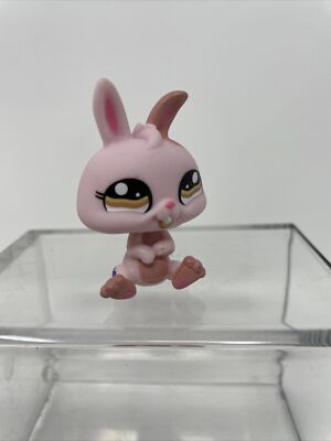 LPS littlest pet shop ペン　ラビット　うさぎ　育成ゲーム RARE Littlest Pet Shop (LPS) Generation 1 #322 Rabbit PINK