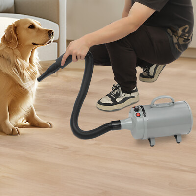 #ad 4 Nozzles Dog Cat Hair Dryer Electric Pet Drying Machine Pet Hair Dryer 2200W $68.85