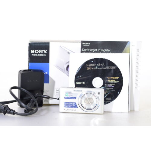 Appareil photo compact Sony DSC-W380 - appareil photo numérique - appareil photo d'entrée de gamme DSC-W 380 - caméra - Photo 1/7
