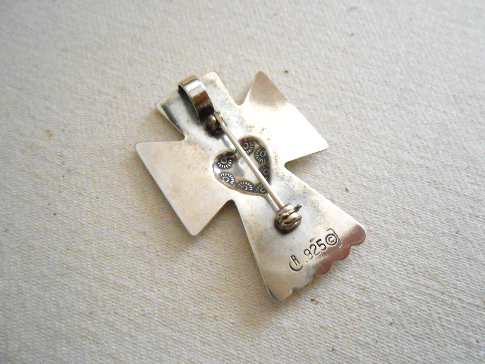 Broche o colgante de ángel Relios Carolyn Pollack de plata de ley 410006 Foto 4 de 4