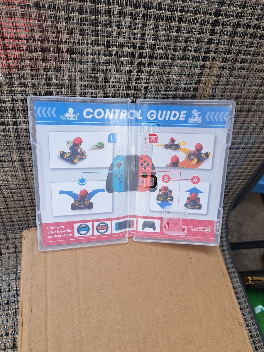 Replacement Case ONLY! Mario Kart 8 Deluxe Nintendo Switch Box