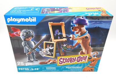 Playmobil Scooby Doo Set 70709 Scooby-Doo Black Knight 28 pc. sealed. New