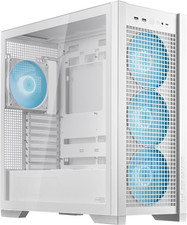 TUF Gaming GT302 ARGB White Edition ATX Mid-Tower Case Four 140X28Mm ARGB Fans f