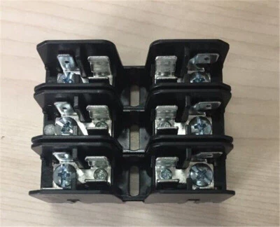 1PCS BMM603-3SQ BMM603-XSQ 30A 600V Fuse Holder 3 Pole 10*38MM Cooper Bussmann~