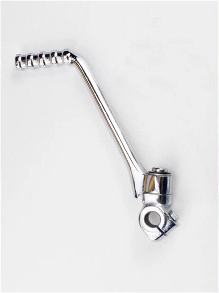 Palanca de arranque cromada universal para moto todo terreno 50cc-160cc Foto 4 de 4