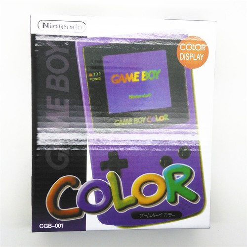 Purple Console Box Package Protector For Nintendo Game boy Color GBC - Picture 3 of 5