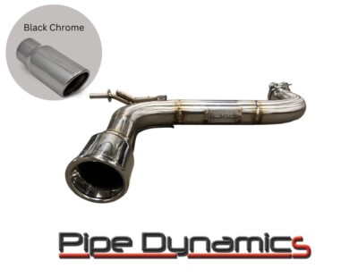 PIPE DYNAMICS SEAT LEON MK2 1.2 TSI 10-12 105HP BACK BOX MUFFLER DELETE EXHAUST