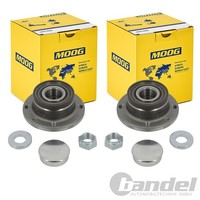 2X Moog RADLAGER-SATZ Radlagersatz Hinten Passend FüR Fiat Doblo Stilo