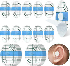 60 Pcs Baby Ear Covers for Bath Waterproof Ear Protection Plugs for Swimming Kid