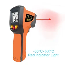 MESTEK Infrared Thermometer 800 Degree or 1472 Fahrenheit High Temperature Meter