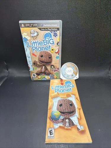 Little Big Planet Sony Playstation Portable PSP 2009 CIB TESTED