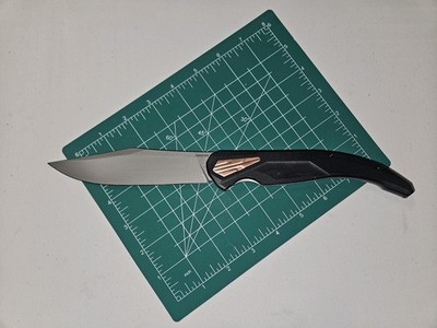 Kershaw Strata XL 2077 Folding Knife 5.5'' D2 Steel Blade G10/Stainless Handle