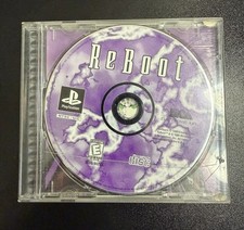 ReBoot (Sony PlayStation 1, 1998)  PS1 Electronic Arts Back Cover Art No Manual