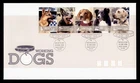 DR WHO 2008 AUSTRALIA FDC WORKING DOG STRIP R80032