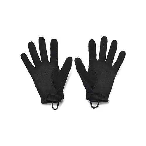 Guante negro táctico Under Armour para hombre 3.0, 001 negro, mediano Foto 2 de 3