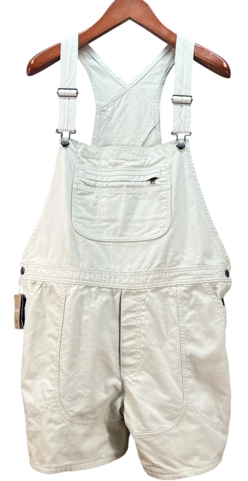 NWT Patagonia Undyed Natural Organic Cotton Stand Up Overall Size XL 5” Inseam