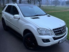 MERCEDES ML350 CDI AMG LINE AUTO/FSH/CARPLAY/DAB/XENONS/SATIN PEARLWHITE