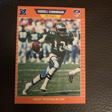 Randall Cunningham 1989 Pro Set #315 Philadelphia Eagles