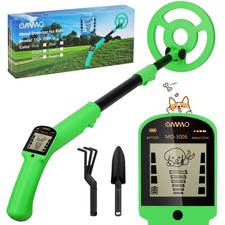 OMMO Metal Detector, Adjustable 27.5    -37.8    Metal Detector for Kids with ...