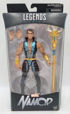 2015 Hasbro Marvel Legends Series Namor Action Figure New In Box (w Box Wear)