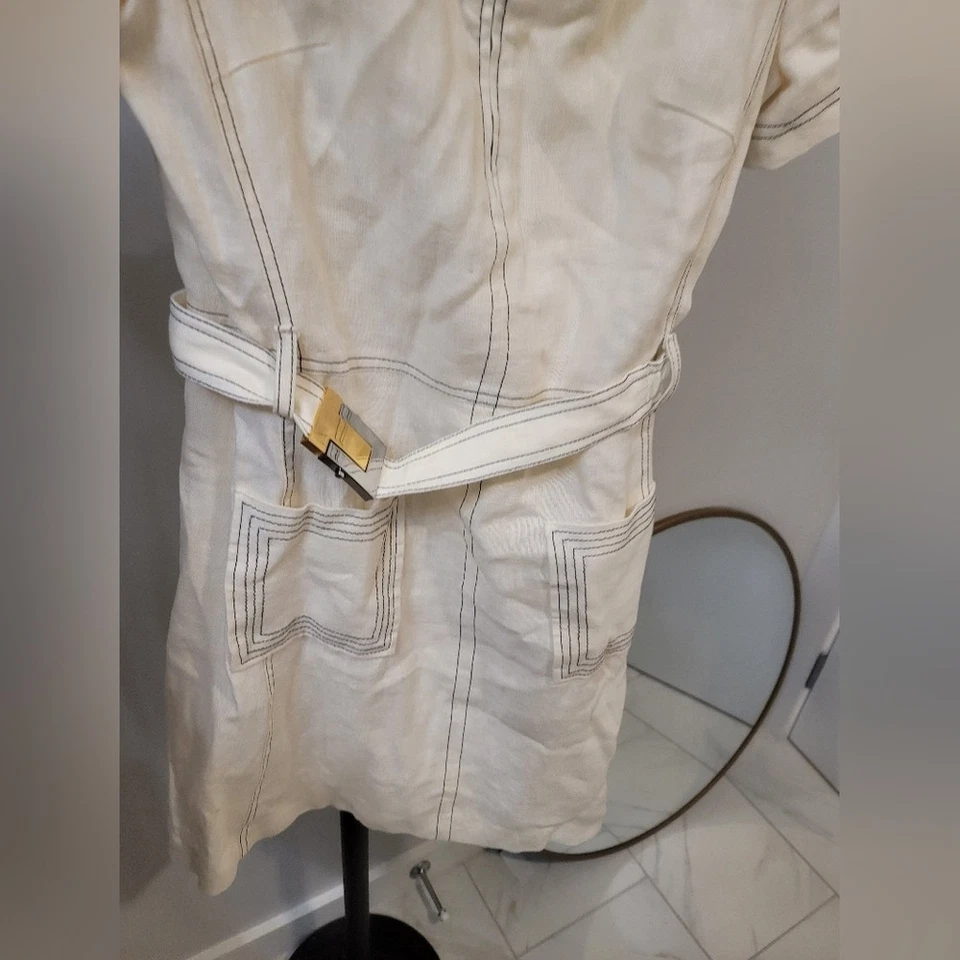 Платье цельнокроеное льняное Tory Burch - размер 2 - Изображение 2 из 4