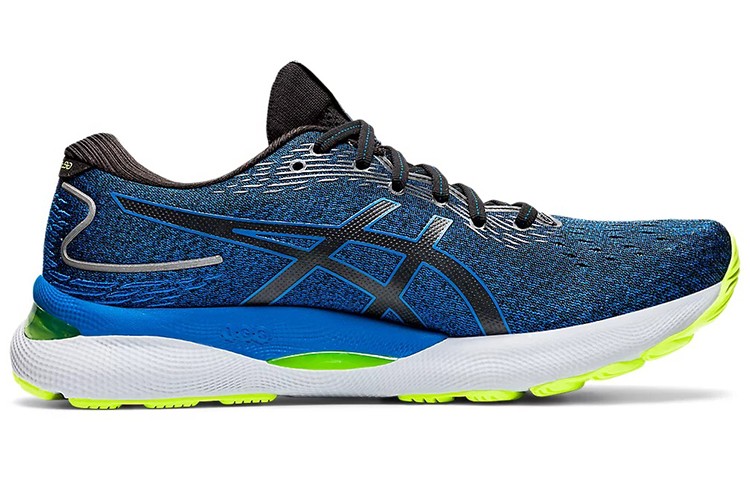 Asics Gel Nimbus 24 Black Blue Lake Drive - 1011B359-003 | eBay
