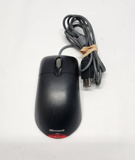 Microsoft Wheel Mouse Optical USB and PS/2 Compatible Black tested