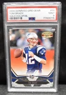 2008 Donruss Gridiron Gear Gold Holofoil 021/200 # 58 - Tom Brady - PSA 9 - MINT