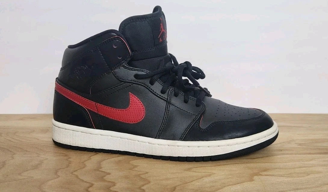 Jordan 1 Mid Team Red for Sale | Authenticity Guaranteed | eBay