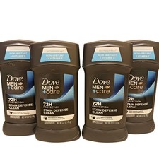 4 Pack Dove Men Care 72-Hr Antiperspirant Deodorant Stick 2.7oz Exp. 2027