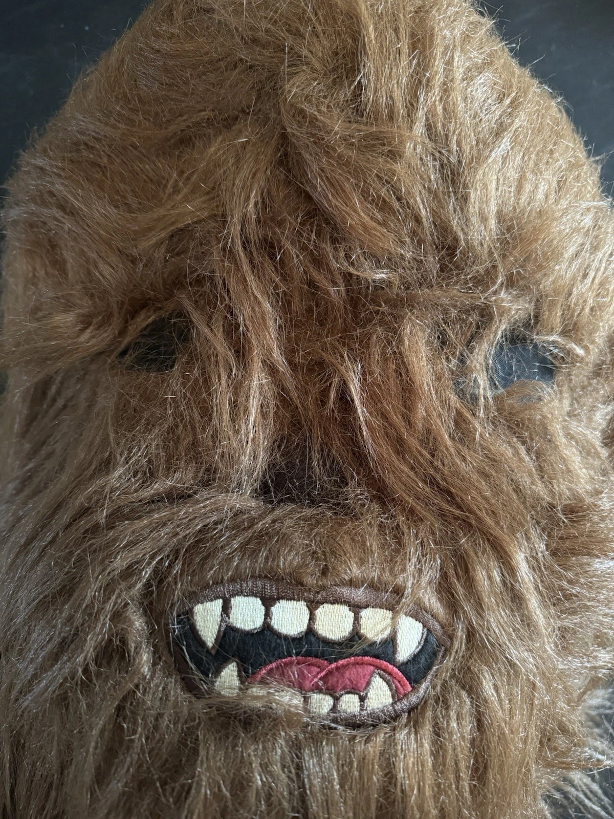 Chewbacca Adult Costume Head - Star Wars Wookie Furry Mask Cosplay