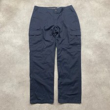 Vf Imagewear Cargo Trousers Mens XL Multi-Pocket Relaxed Workwear Pants, Navy