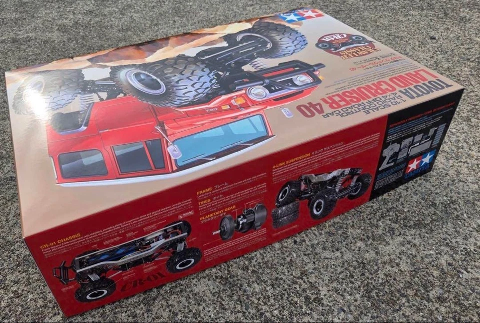 New TAMIYA Radio Control Land Cruiser 40 CR-01 chassis 1/10RC from Japan M - Image 2 of 4