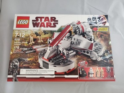 LEGO STAR WARS Set: 8091 Republic Swamp Speeder Limited Edition/BRAND NEW/Sealed