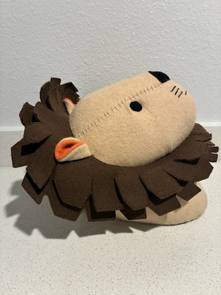 Target подушка мягкая голова льва 3D плюшевый детский сафари детской настенный декор новый с Ярлыками - Изображение 2 из 4