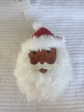 Wondershop Santa Clause Christmas Ornament - Red/White/Brown - NEW