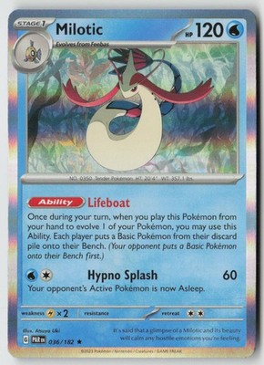 Milotic - 036/182 - SV04: Paradox Rift Holofoil- PTCG