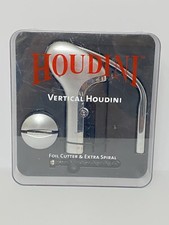 Houdini Original Vertical Lever Corkscrew Wine Opener with Foil Cutter in Box