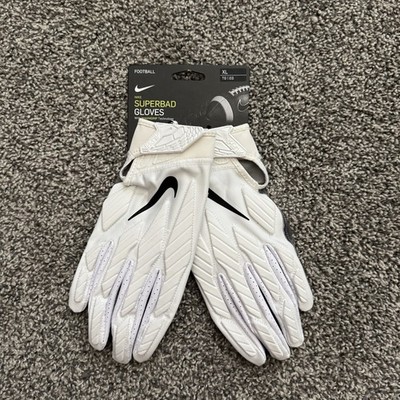 Nike Superbad Football Gloves Padded Magnigrip White CJ9783-184 Men Size XL